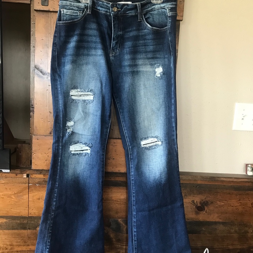 KanCan Mid Rise Flares